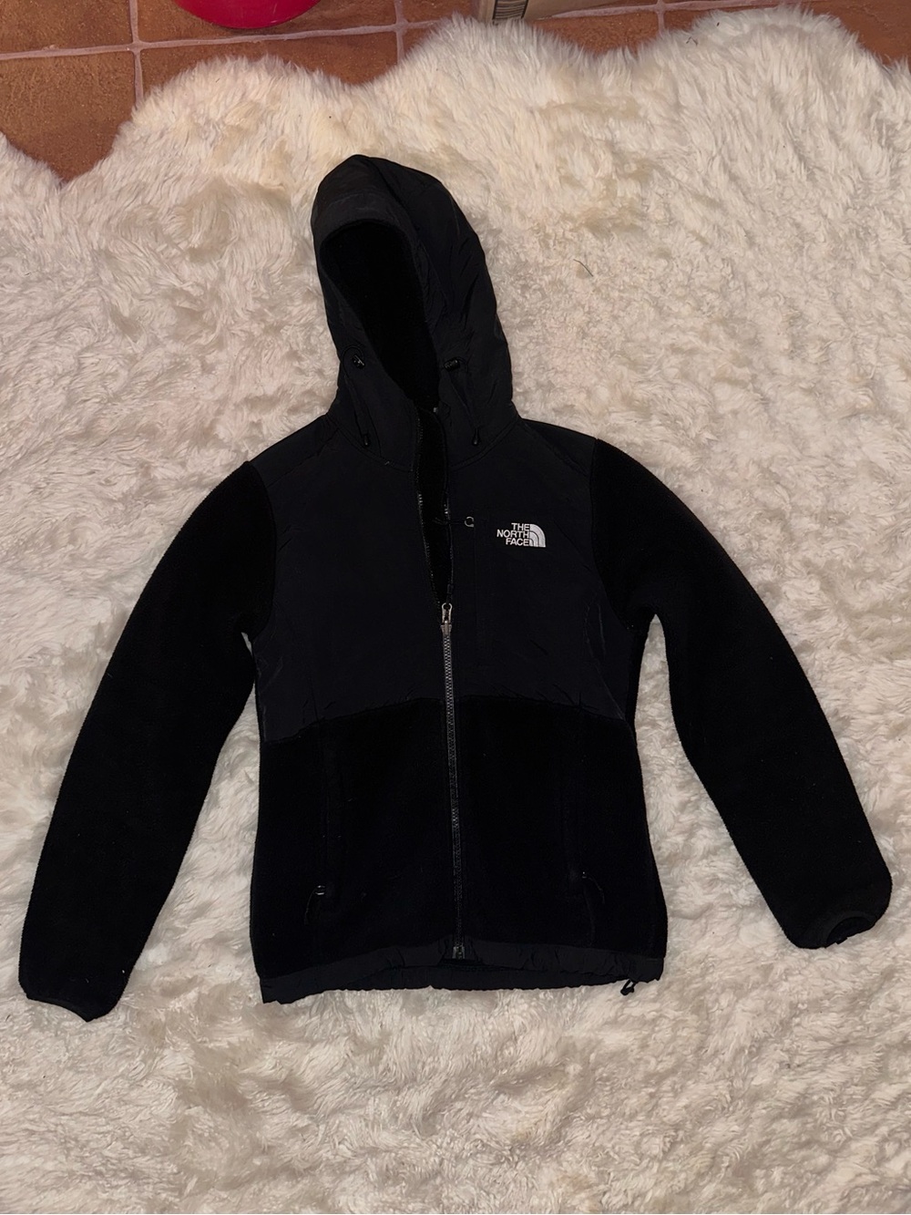The North Face Black Hooded Fleece Jacket